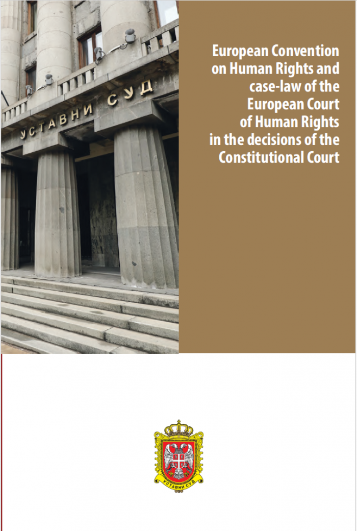 European Convention on Human Rights and case-law of the European Court of Human Rights in the decisions of the Constitutional Court