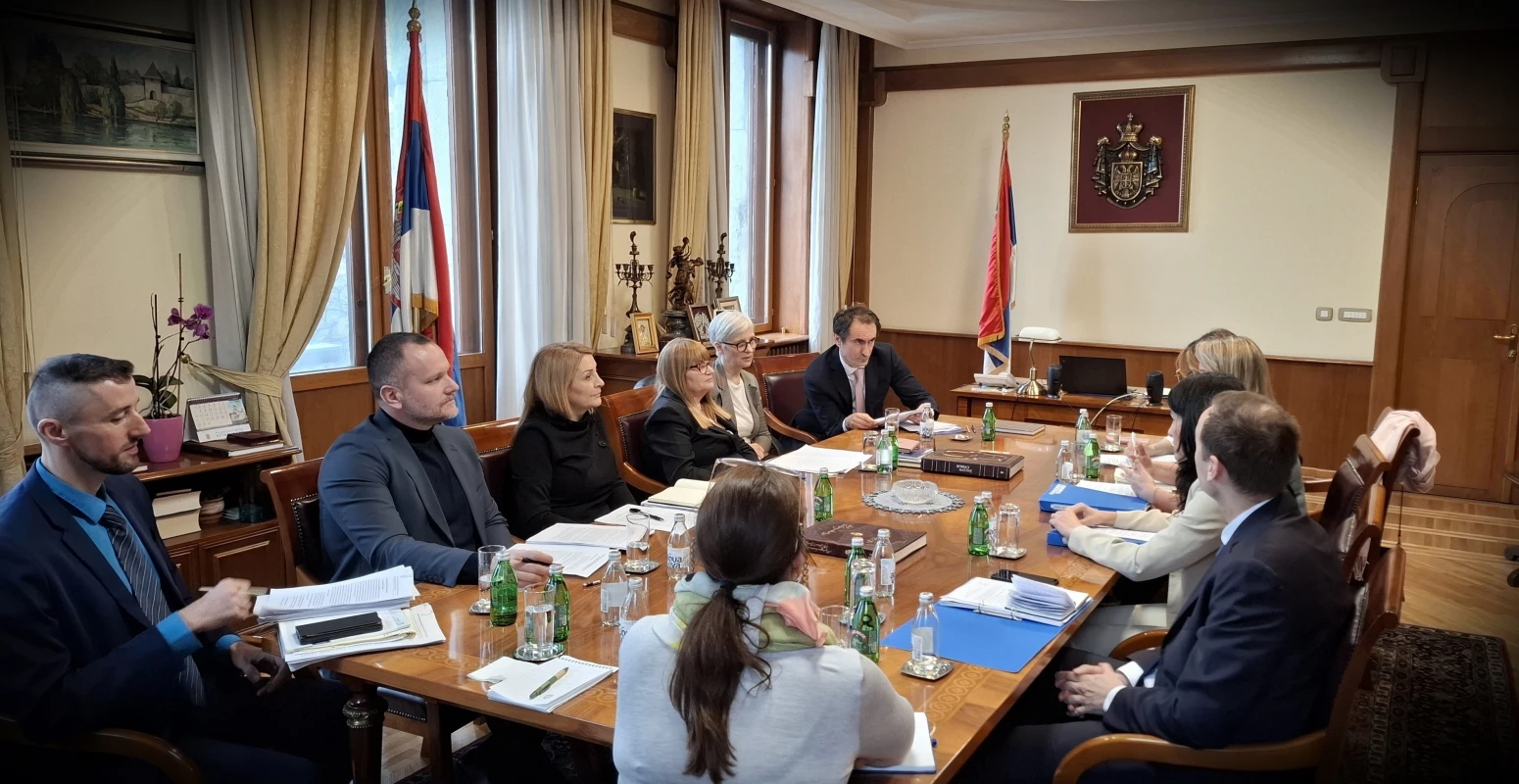 Састанак са делегацијом Савета Европе