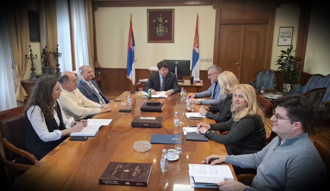 Састанак са в. д. директора Управе за заједничке послове републичких органа