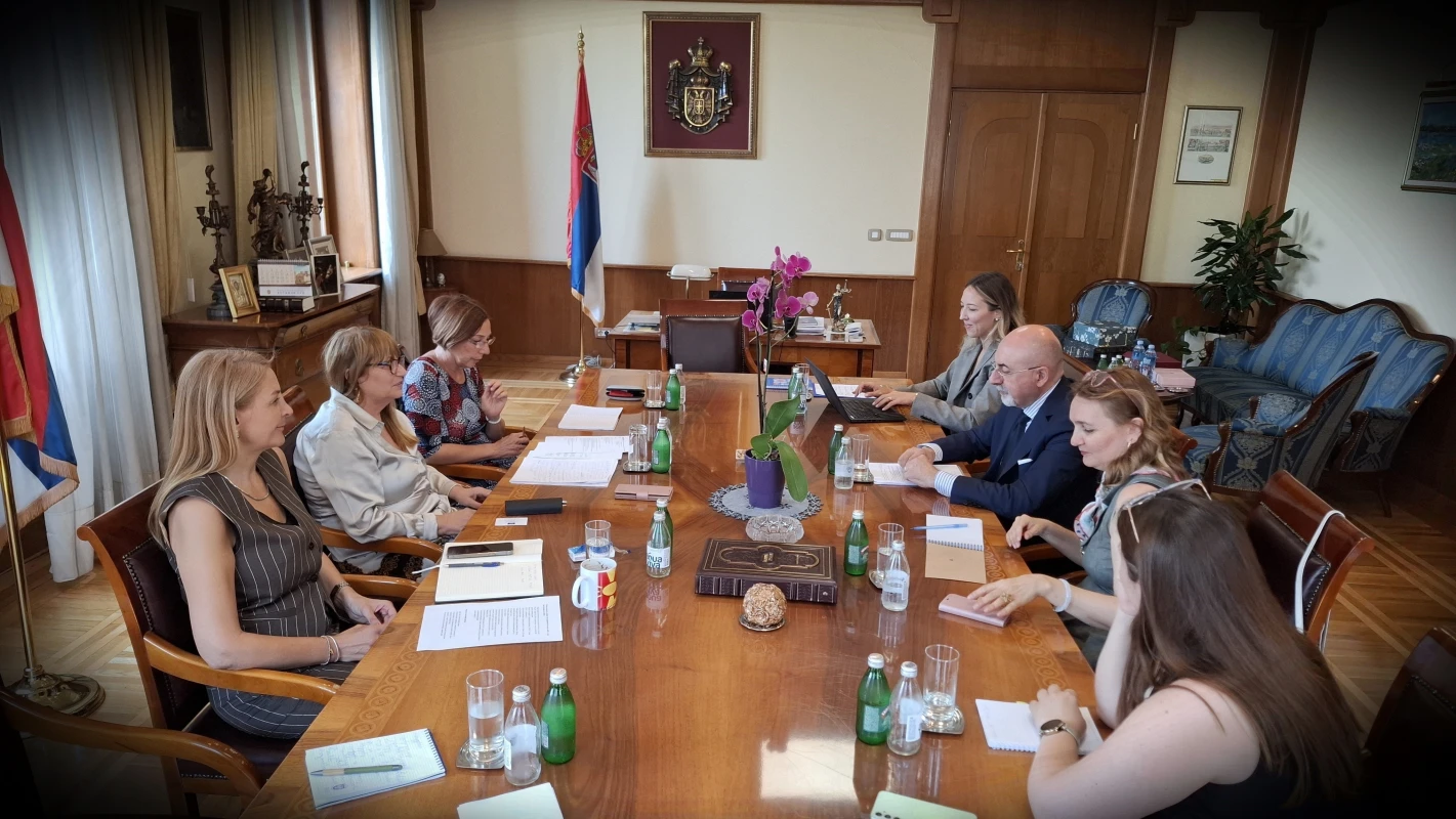 Састанак са представницима Савета Европе