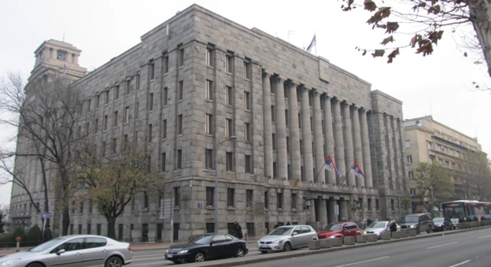Спољни изглед зграде Уставног суда