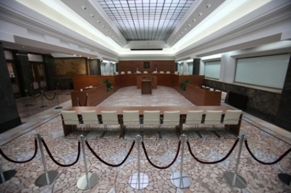 Sala za sednice Ustavnog Suda