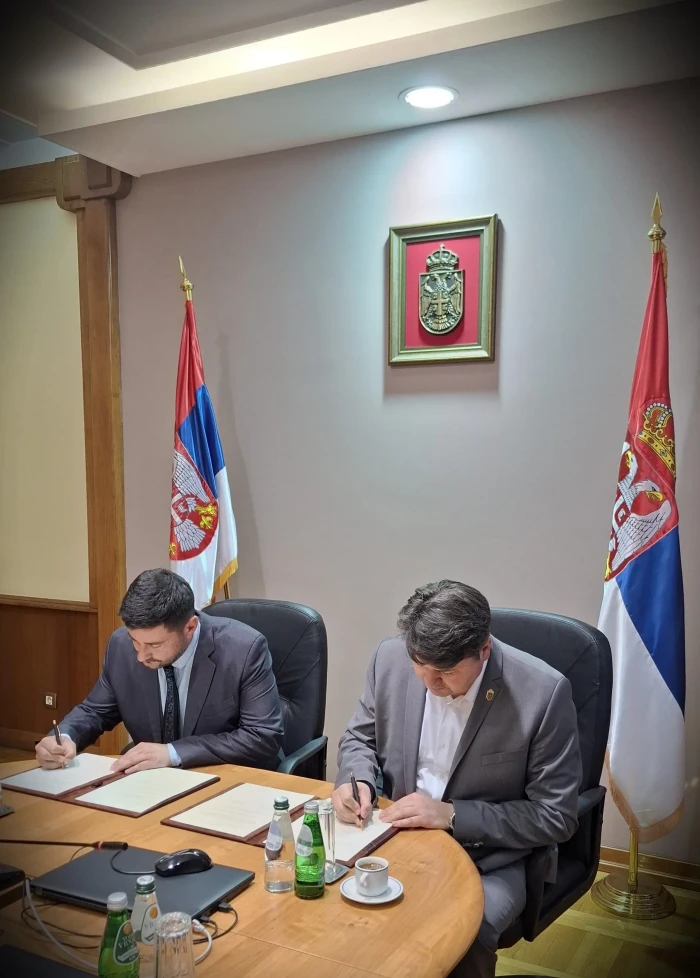 Протокол о међусобној сарадњи Уставног суда Републике Србије и Института за упоредно право