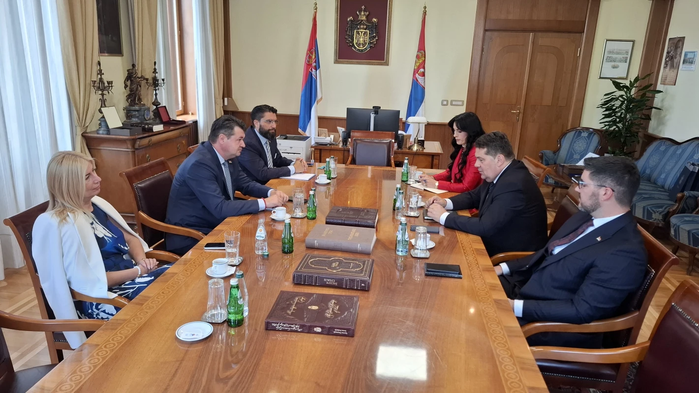 Састанак са председником Народне скупштине Републике Српске