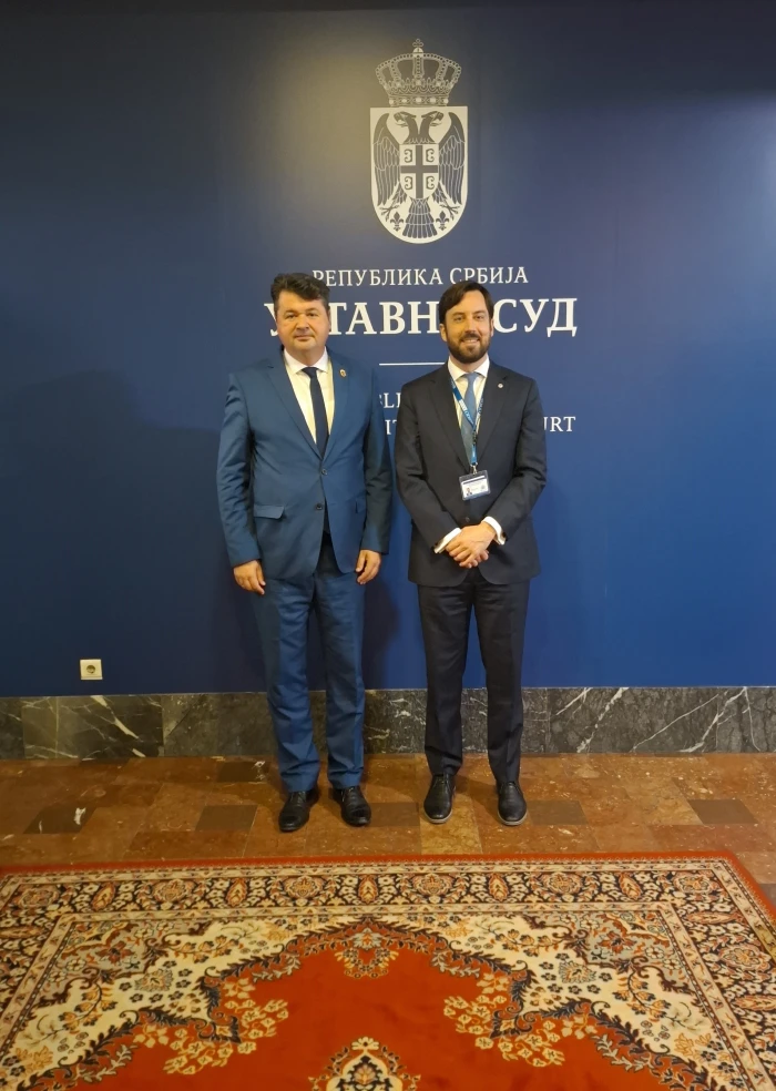 Председник Уставног суда и шеф Мисије Eoghan Murphy