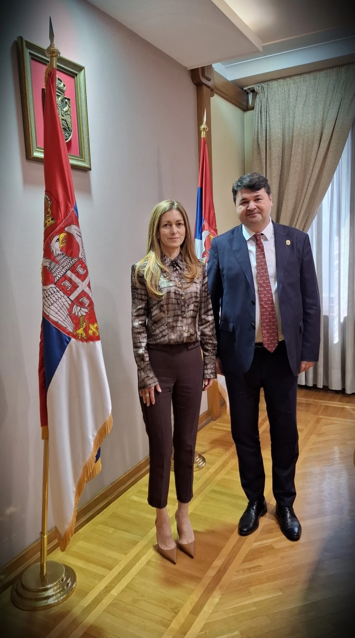 Председник Уставног суда и председница Високог савета судства