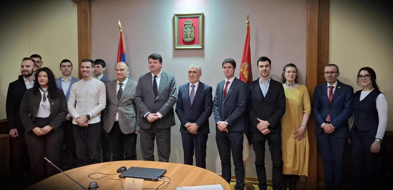 Посета декана и студената Факултета за дипломатију и безбедност