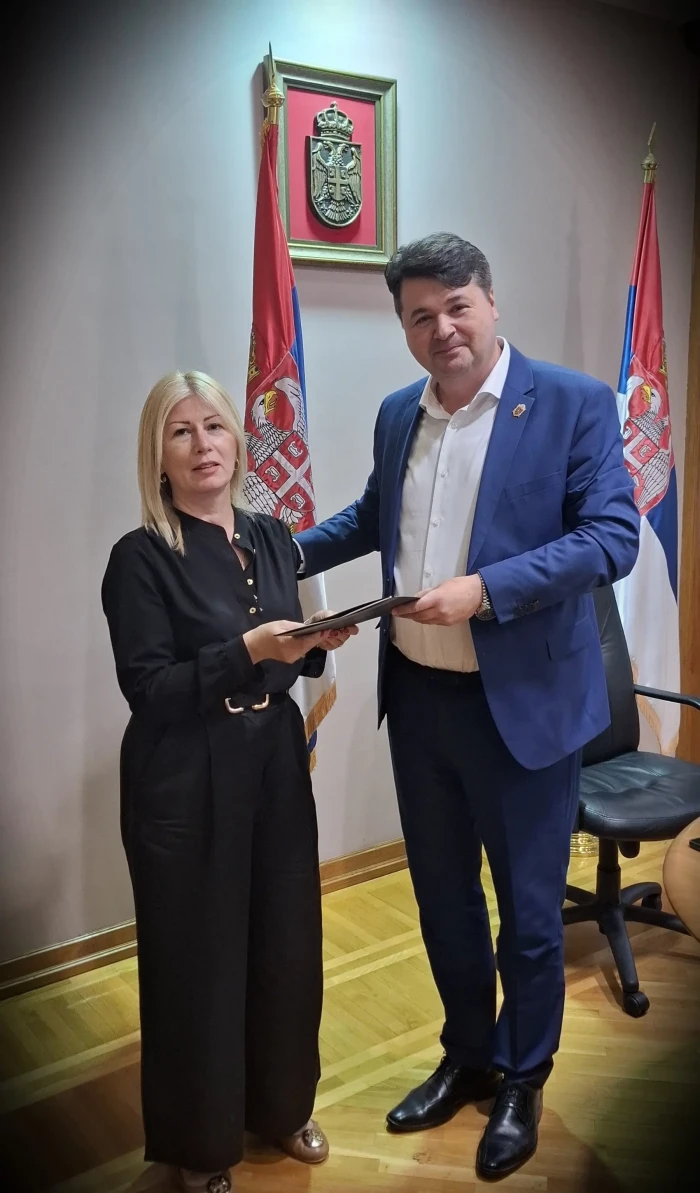 Председник Уставног суда др Владан Петров и заменица председника Уставног суда др Ранка Вујовић